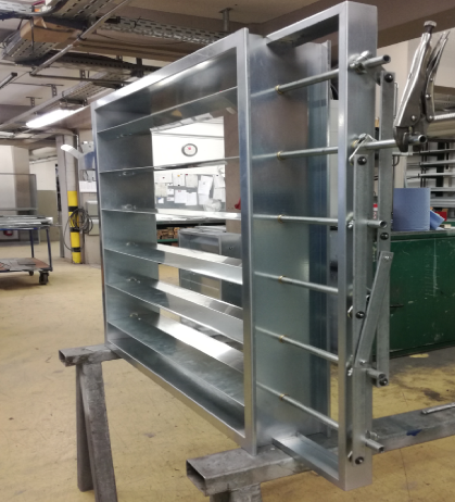 Jalousieklappe Sonderanfertigung Jalousieklappe Sonderanfertigung