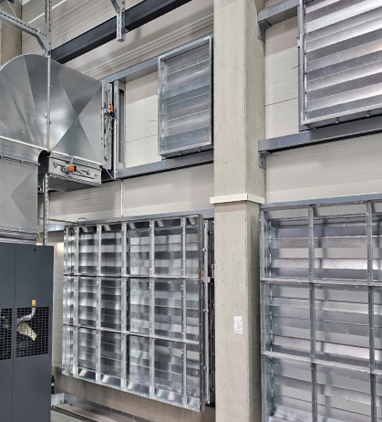 Jalousieklappe Wandeinbau Jalousieklappe Wandeinbau