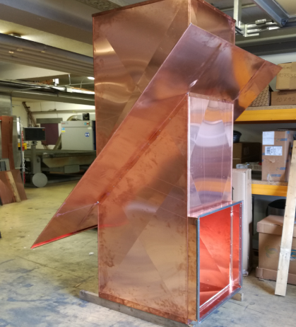 Abluftkamin Kupfer Abluftkamin Kupfer