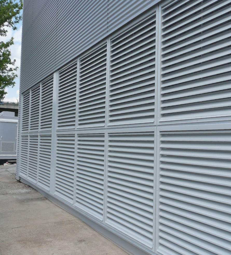 Wetterschutzgitter Pulverbeschichtet Wetterschutzgitter Pulverbeschichtet